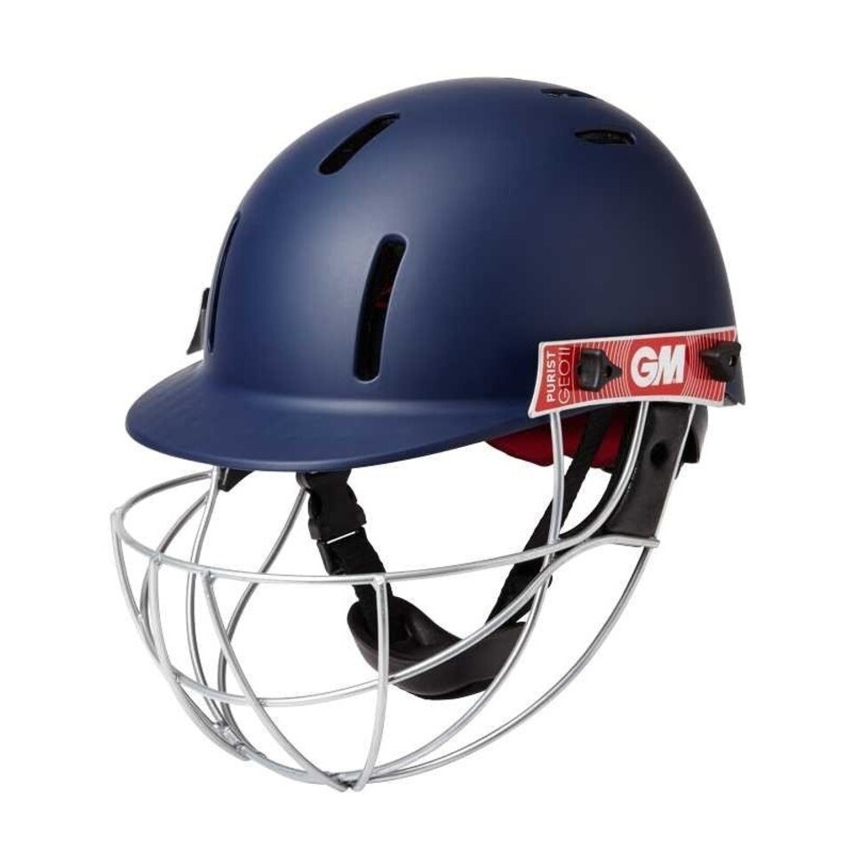 Gunn And Moore Unisex Adult Purist Geo II Cricket Helmet - Navy - One Size