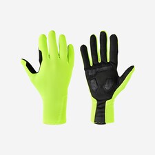 Decathlon Adult Cycling Gloves Neon Yellow - 500 Series