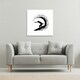 image 2 of Surfer Silhouette (Canvas Print) 46 x 46 x 4cm