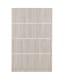 image 5 of Malvern 3 Door Wardrobe - L50.5 x W115 x H180 cm - Urban Snow | Brown | Urban Snow