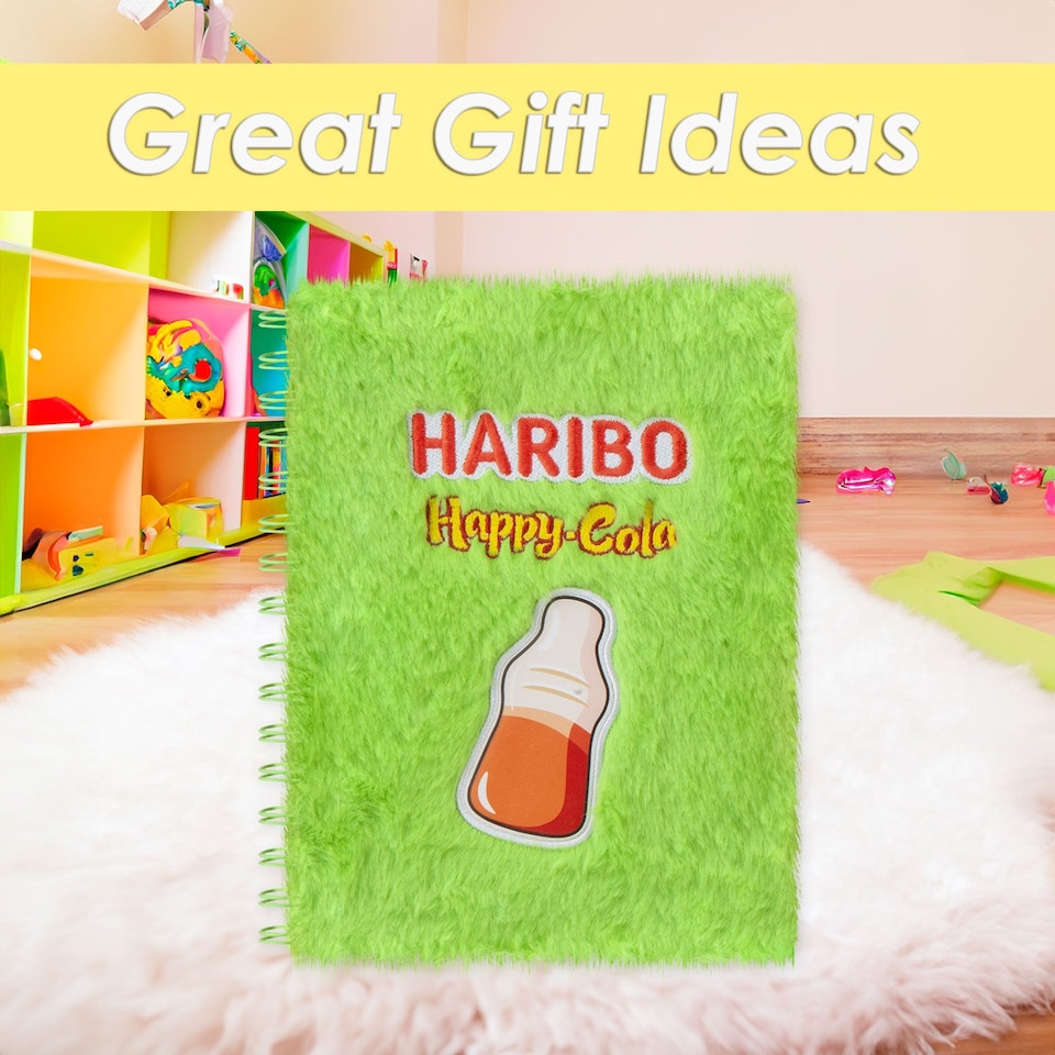 image 1 of PMS Haribo Notebook Diary for Kids - 21.5cm x 16cm