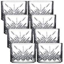 Queensway Home & Dining Glass Dessert Bowls Set | Clear | 8 Bowls