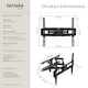 image 6 of Television Bracket - TV wall mount for 26-75 inch screens, extendable and tiltable