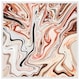 image 1 of Pink rippled marble (Picture Frame) White | S