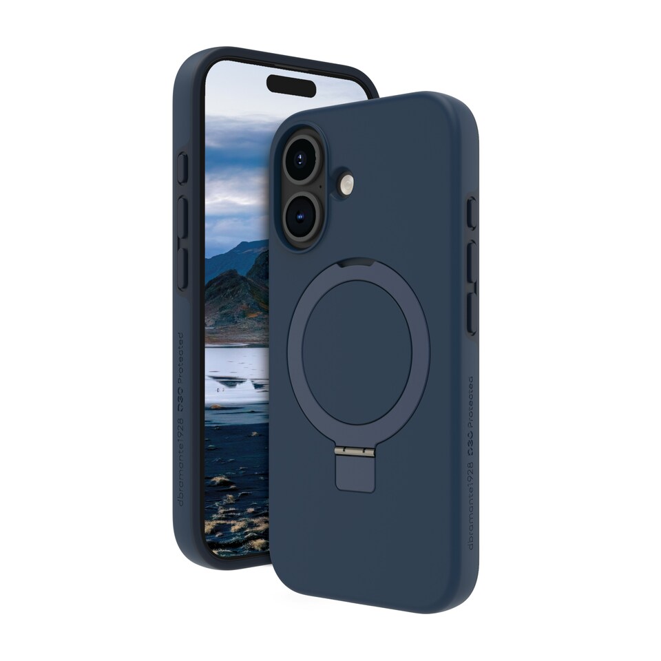 image 1 of Dbramante IUK7DABL6294 Iceland Ultra D3O MS Kick Case - iPhone 16 Plus - Blue