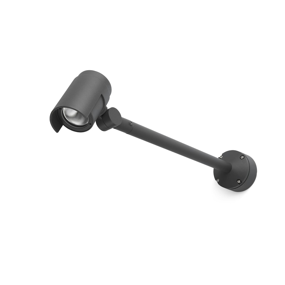 image 1 of Foc LED Outdoor Wall Spotlight Dark Grey IP65