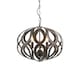 image 1 of Sirolo 3 Light Ceiling Pendant Antique Bronze Paint, E14