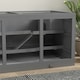 image 8 of PawHut Wooden Hamster Cage, Exercise Play House Pen with Tray, Openable Top