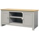 image 2 of LOFT24 Emerald 1 Door TV Stand GreyOak Brown | Nature