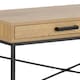 image 7 of Seaford Office Desk with 1 Drawer in Oak