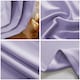 image 2 of Lilac Eyelet Curtains - Thermal Blackout Curtains  - 66 x 84 Inch Drop - 2 Panel | Purple | One Size