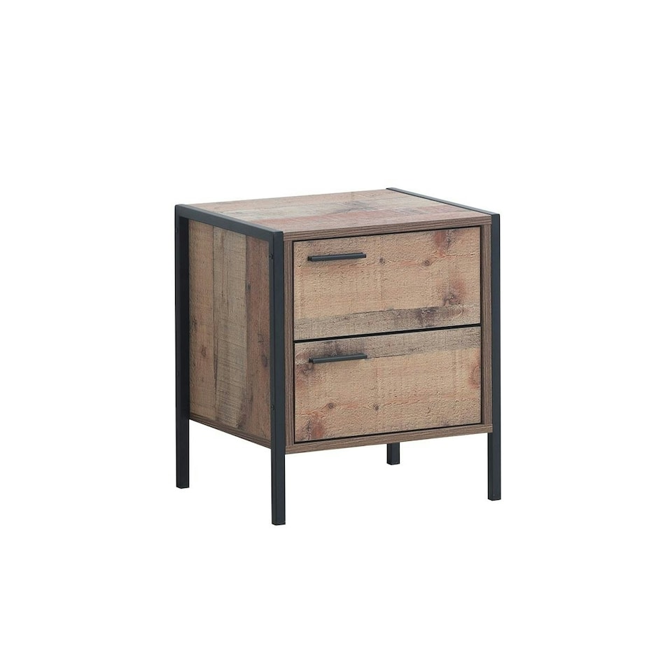image 1 of Stretton 2 Drawer Bedside Table