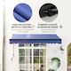 image 6 of Outsunny 3 x 2.5m Electric Awning with LED Light and Remote Controller Blue | Blue | 1