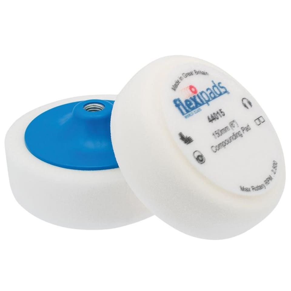 image 1 of Flexipads World Class White Polishing Foams | Multi | Multi Colour | 150 x 50mm | 1