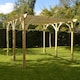 image 3 of Premium Pergola 6 Posts - Wood - L300 x W540 x H270 cm - Light Green