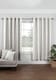 image 1 of Martex Linen Curtains White