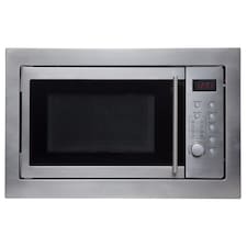 SIA Stainless Steel 25L Integrated Built in 900W Digital Microwave Oven - BIM25SS | Silver