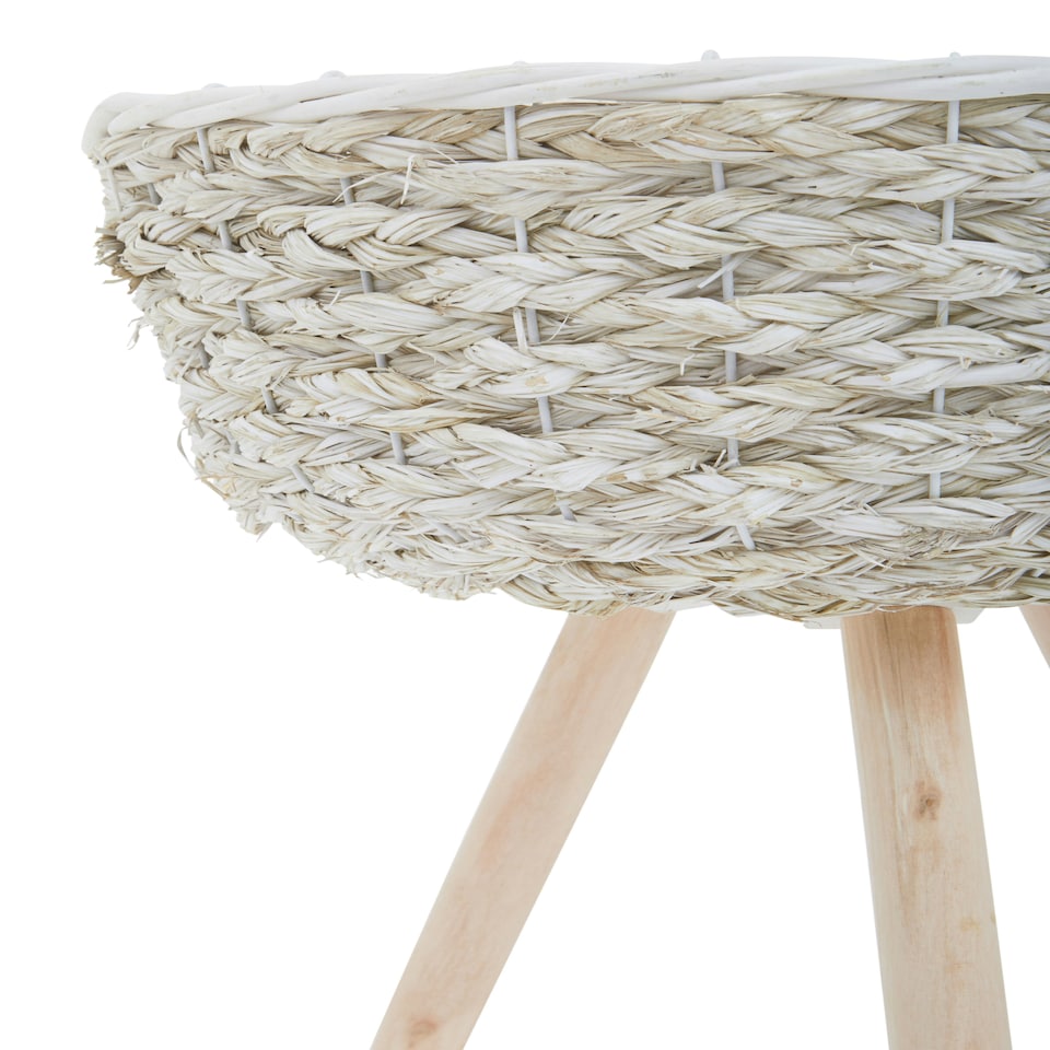 image 1 of Lentigo Set Of Two White Planters White