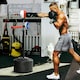 image 2 of SPORTNOW Adjustable Speed Bag with Stand, Reflex Bar, Multicoloured Multi