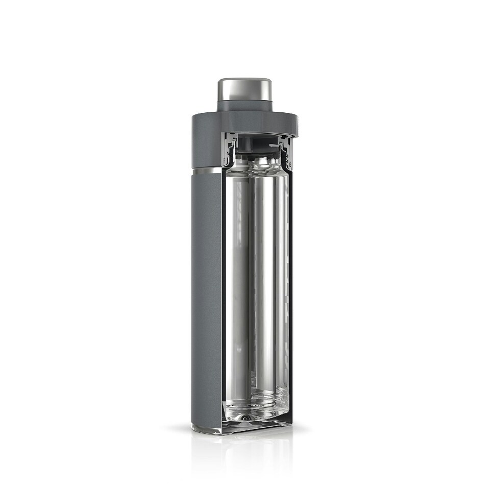 image 1 of Ninja Thirsti 530 ml Travel Bottle in Grey DW1801EUUKGY Grey