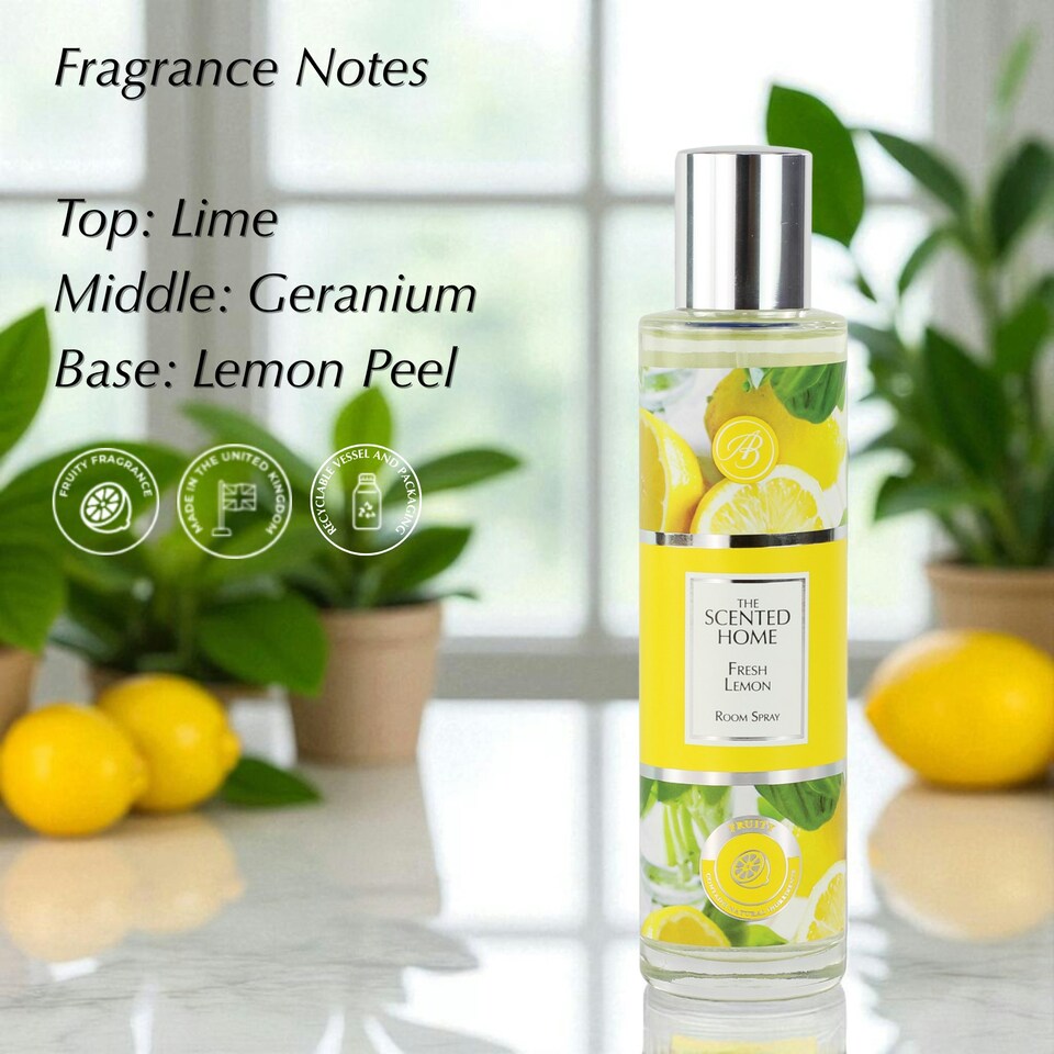 image 1 of Ashleigh & Burwood Fresh Lemon Room Spray 100ml