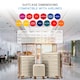 image 3 of Flight Knight Suitcase Sets 3 Piece, Large Suitcase, Extra Large Suitcase, easyJet Cabin Bag 45x36x20cm Underseat Carry On, 100+ Airlines Approved - BA, Ryanair | Cream | Cream | Large