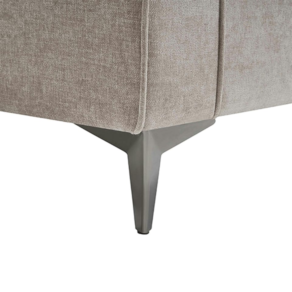 image 1 of Roma 4 Seater Fabric Corner Sofa Cream | Sand