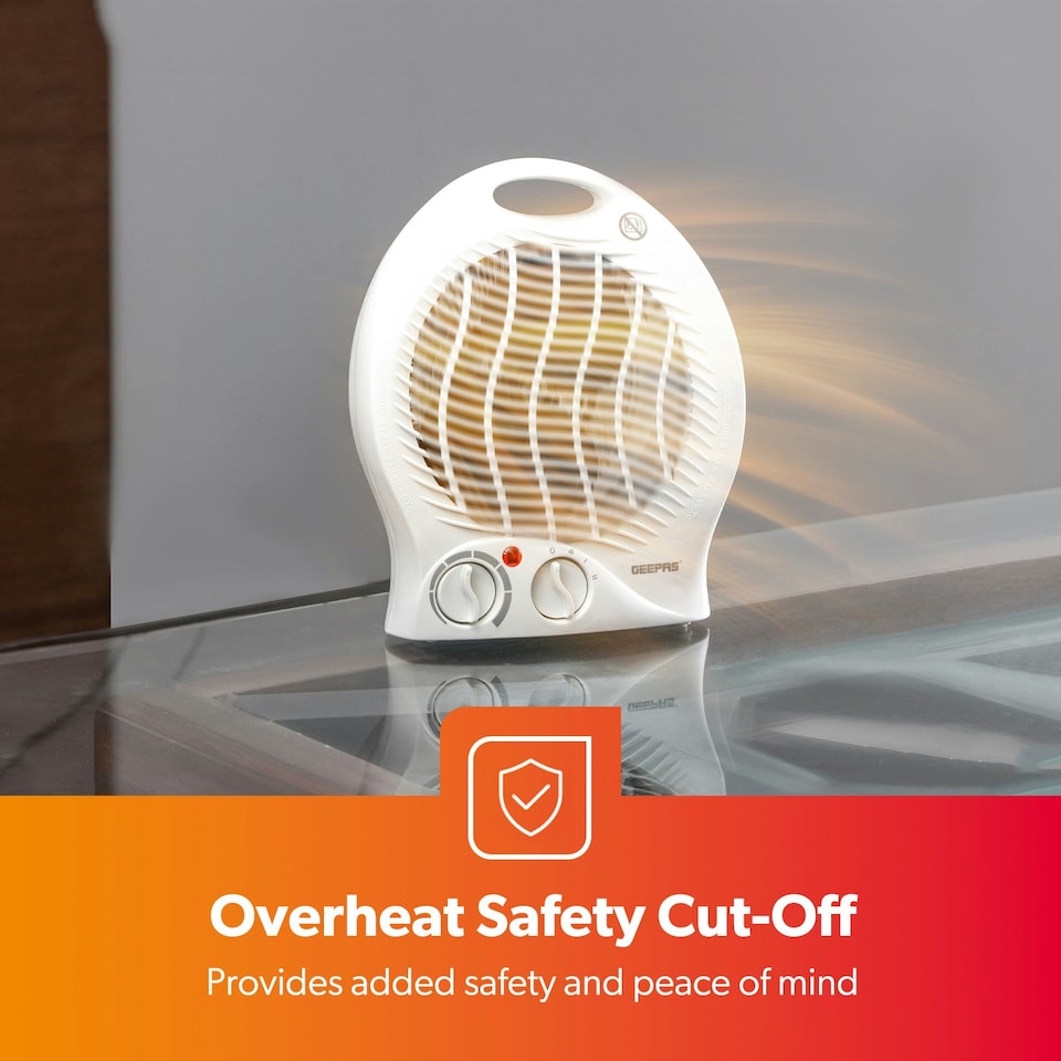 image 1 of GEEPAS Portable Fan Heater