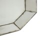 image 4 of Interiors by Premier 3D Octagonal Wall Mirror Silver