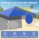 image 8 of COSTWAY 210 x 210 cm Pop up Canopy Tent Portable Backpack Canopy-Blue