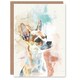 image 1 of Chihuahua Dog Lover Light Watercolour Portrait Him Her Birthday Card