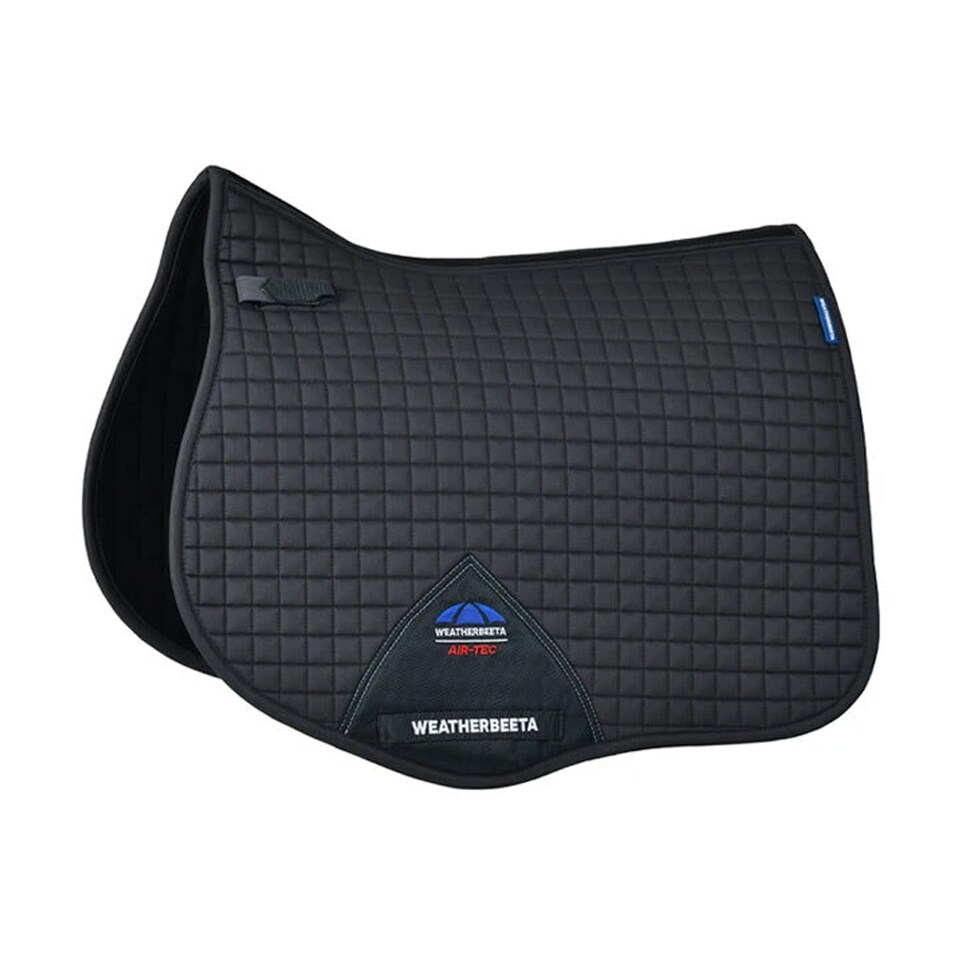 image 1 of Weatherbeeta Air-Tec All Purpose Horse Saddlepad | Black | Charcoal | 1