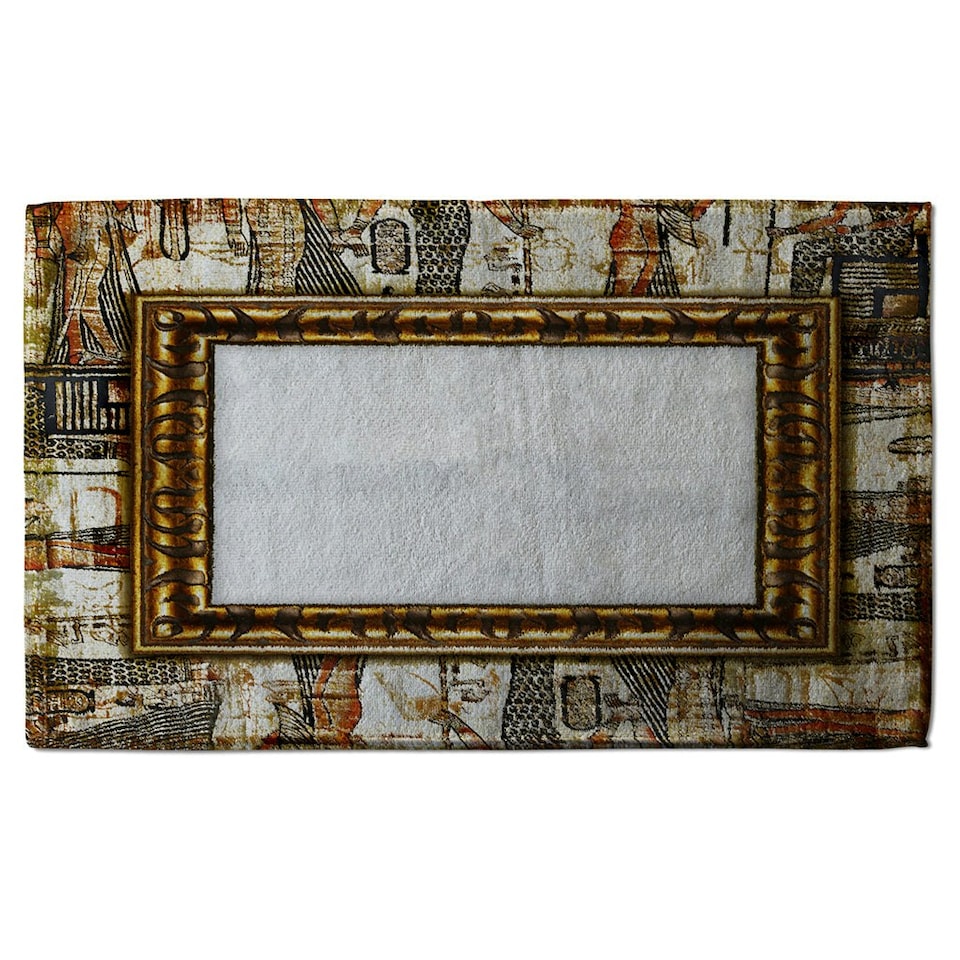 image 1 of Rustic Egyptian Frame (Kitchen Towel)