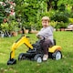 image 2 of HOMCOM Kids Ride on Digger Pedal Go Kart Play Construction Car for 3 - 6 Years