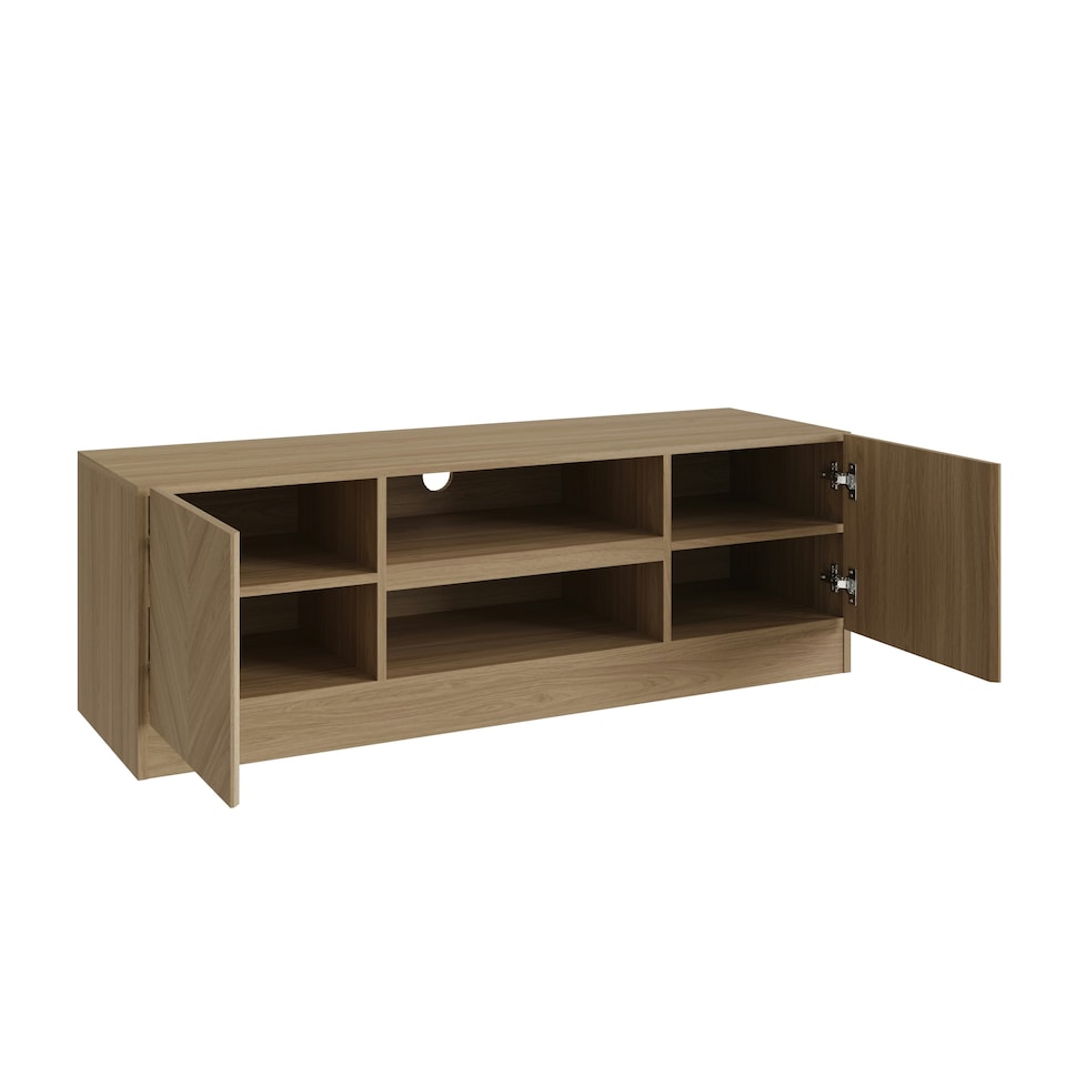 image 1 of GFW Catania TV Unit - Euro Oak