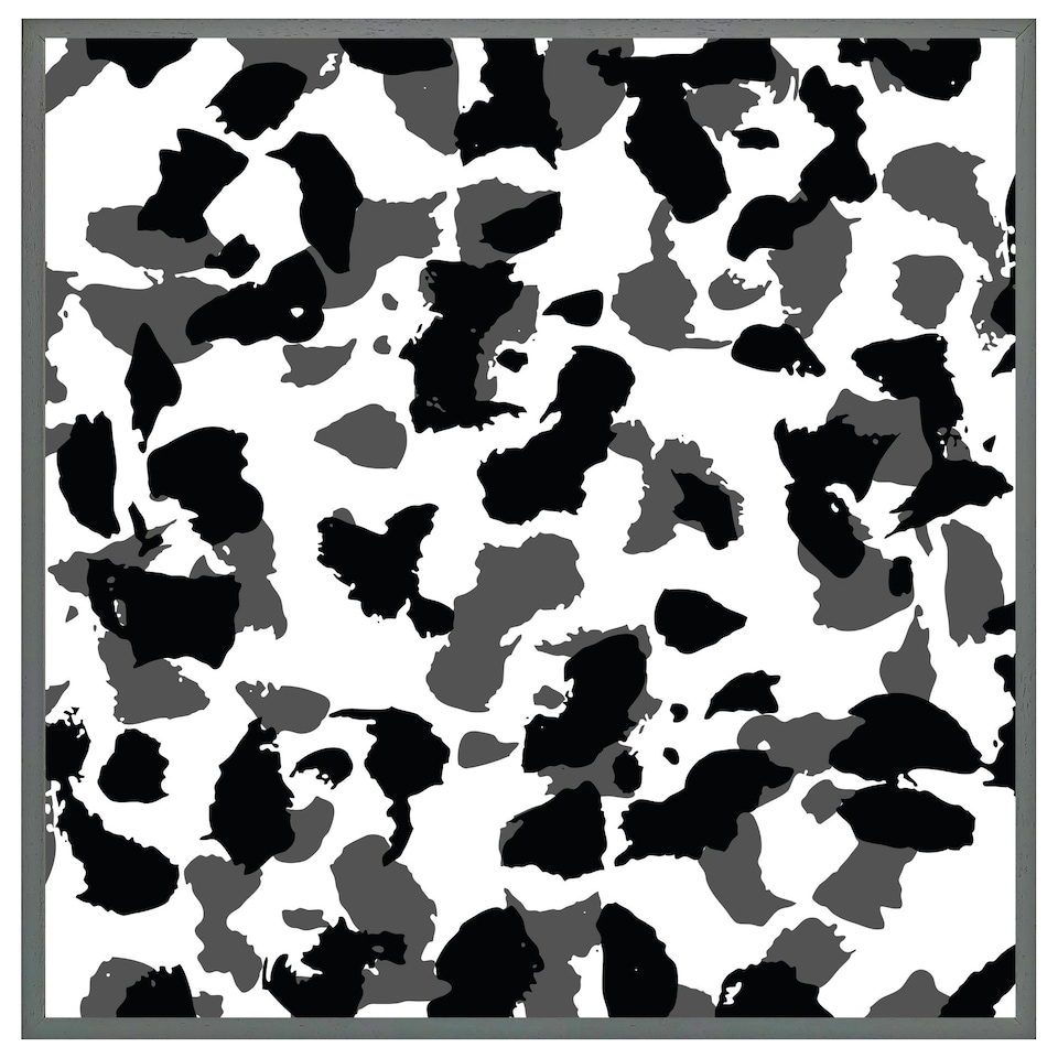 image 1 of Animal print (Picture Frame) Black | XL