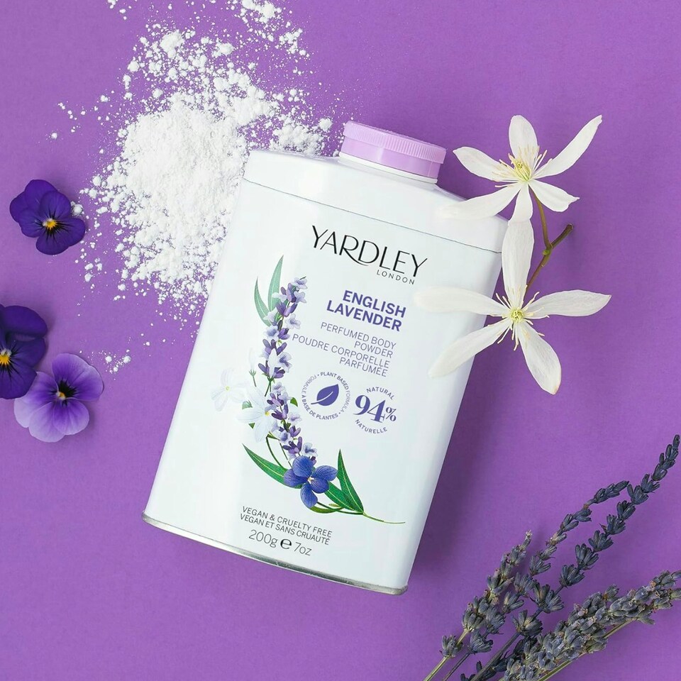 image 1 of Yardley London English Lavender Perfumed Body Powder 200g N/A