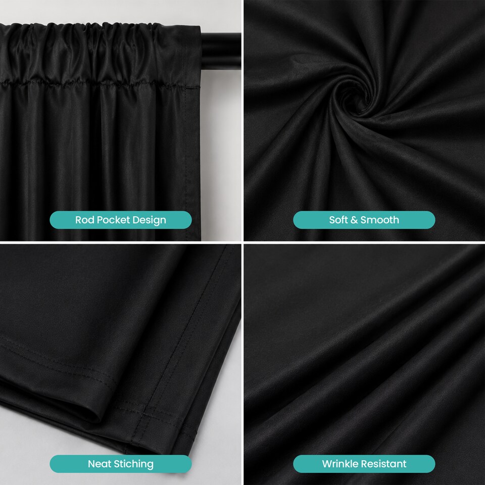 image 1 of 4x4m Spandex Backdrop Photography Background Drapes with Rod Pocket