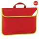 image 1 of Quadra Enhanced-Vis Book Bag - 4 Litres (Pack of 2) - Classic Red - One Size Red