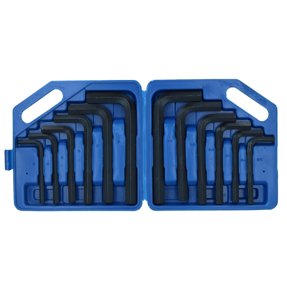 Jumbo Allen Hex Key Set Metric AF Imperial 12pc Set Large Sizes Allan ...
