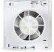 image 3 of Dryzone 4inch Humidistat Fan (100 mm) - Automatic Damp Air Extractor for Bathrooms & Kitchens with Timer and Pullcord Operation