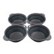 image 5 of TPR Folding Bowl (set of 4) Grey
