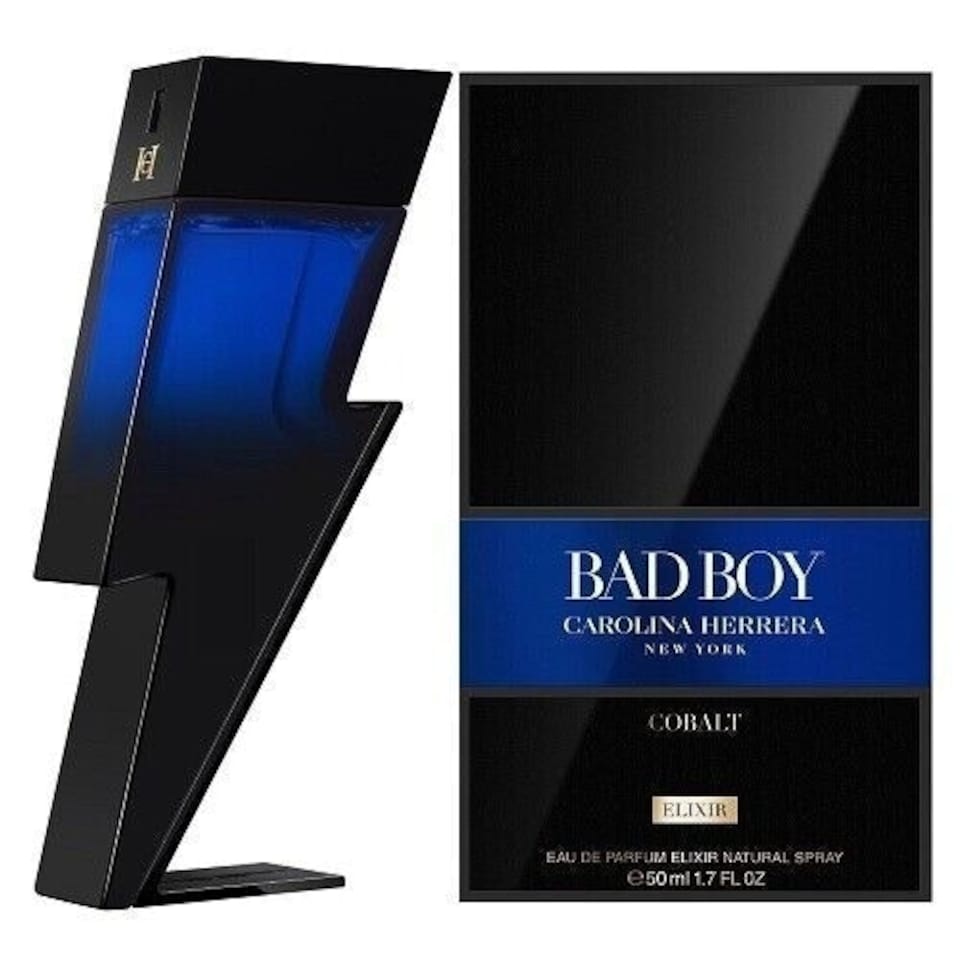 image 1 of CAROLINA HERRERA BAD BOY COBALT ELIXIR 50ML EDP SPRAY