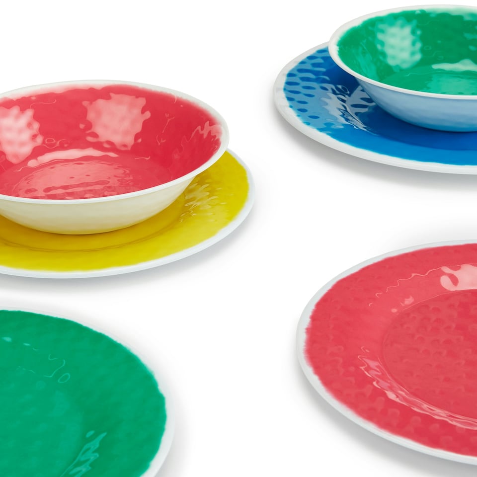image 1 of 12pc Summer Mix & Match Melamine
