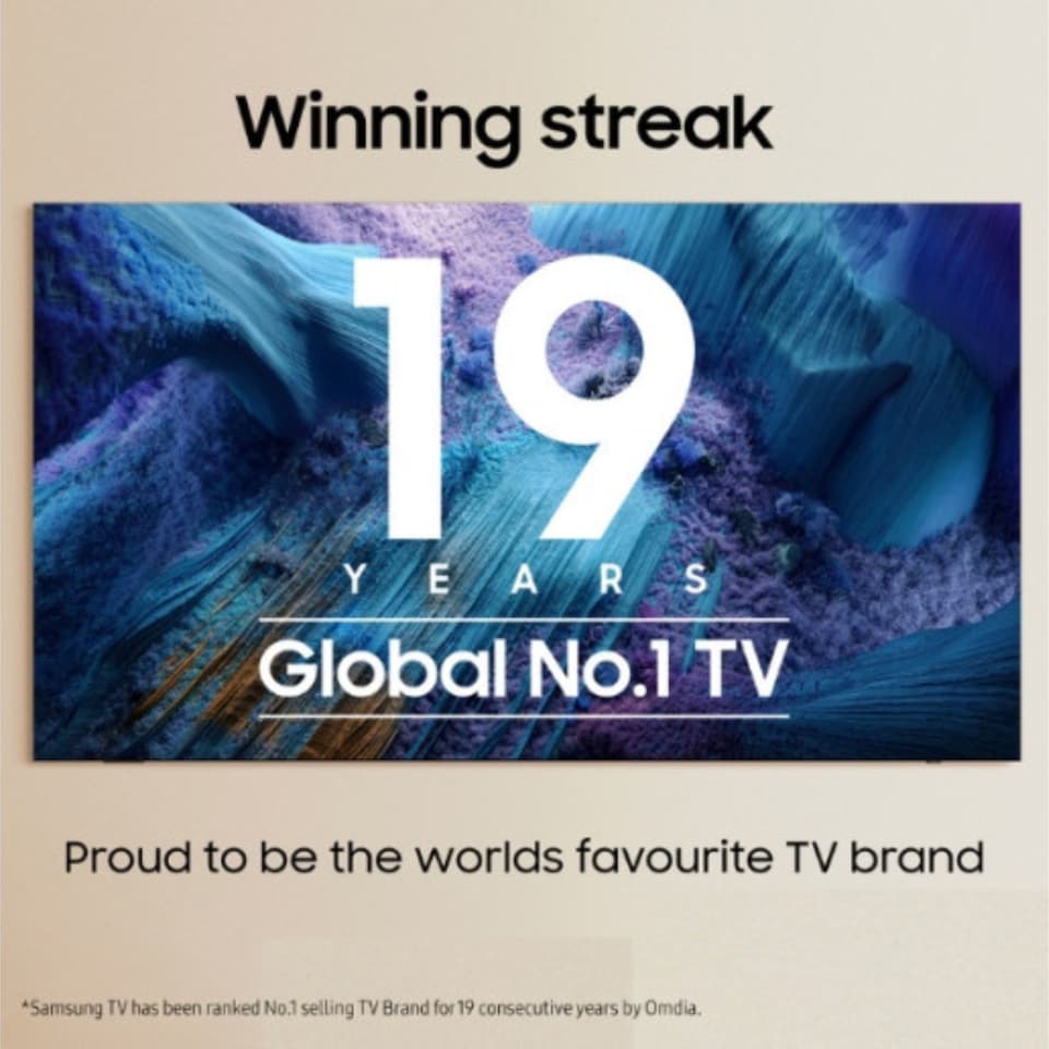 image 1 of Samsung 75" Inch Q7F 4K QLED Smart TV (2025) - QE75Q7FA