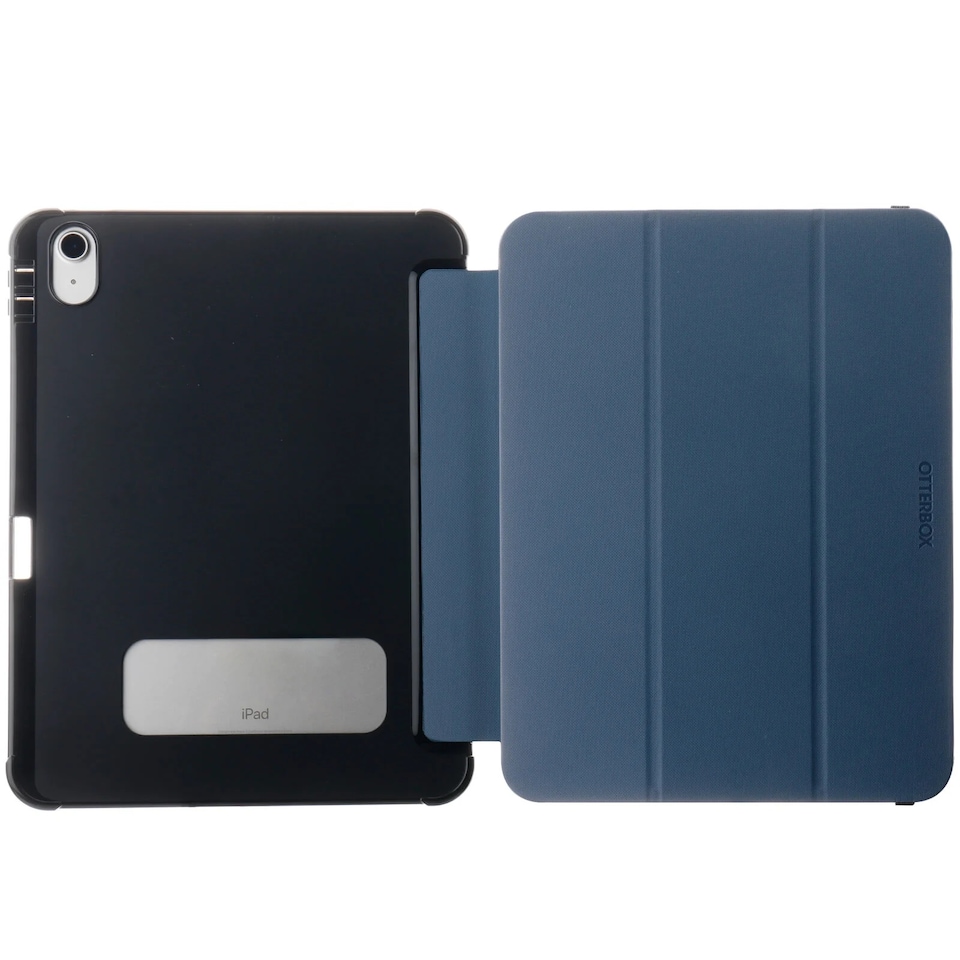 image 1 of OtterBox React Folio Case for Apple iPad 10th gen Blue