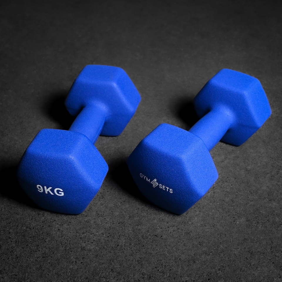 image 1 of GYM SETS Neoprene Dumbbell Pairs | 2x 3kg (Pair)
