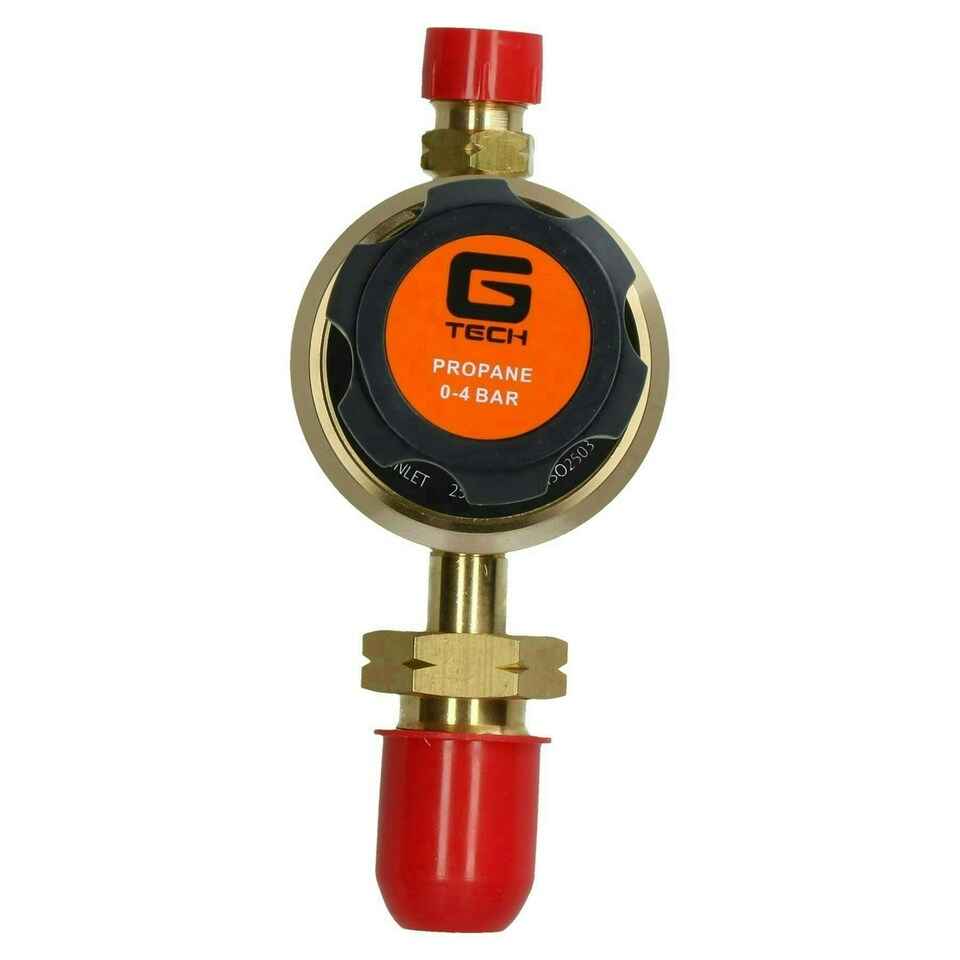 image 1 of Propane Plugged Regulator Single Stage 25 Bar Welding Welder Gas Torch Bottle