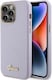image 5 of Guess Glitter Glossy Script Hard Case for iphone 15 Pro Max 6.7 Lilac - GUHCP15XPGMCSL