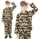 image 1 of Child’s Army Boy Costume – Kids Soldier Fancy Dress Camouflage Outfit N/A | XL